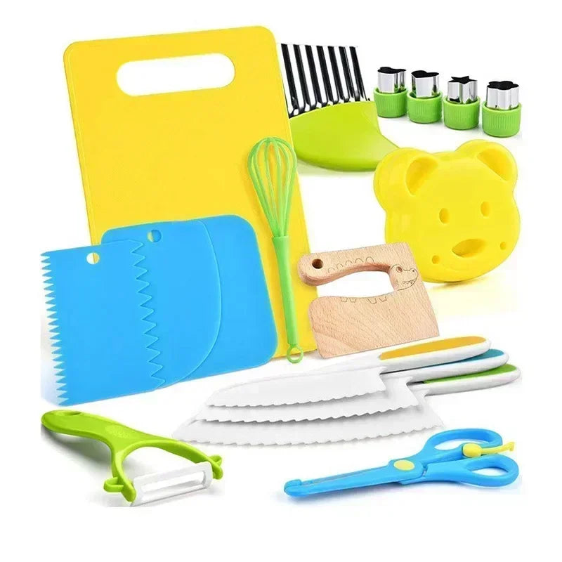Child friendly cooking utensils