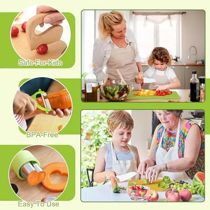 Child friendly cooking utensils